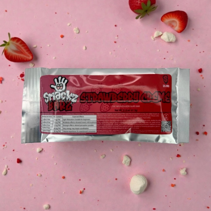 Strawberry Creme Candy Barz- Wholesale II