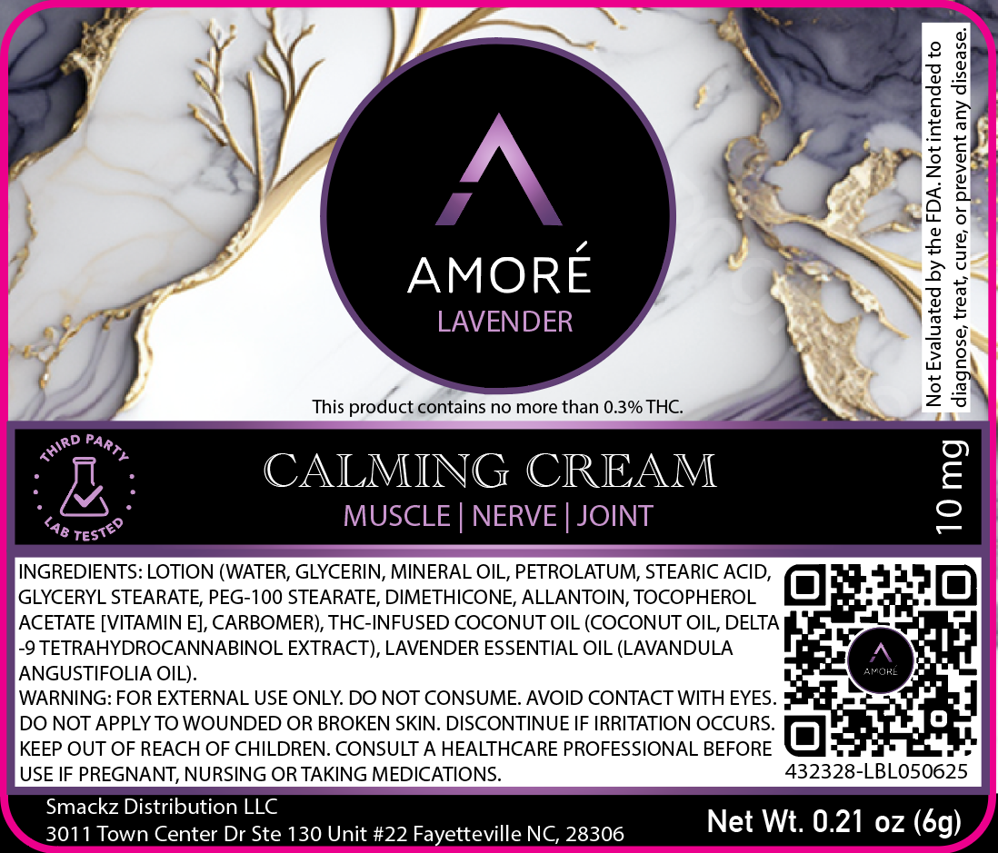 Amoré Lavender Calming Creme 5ml