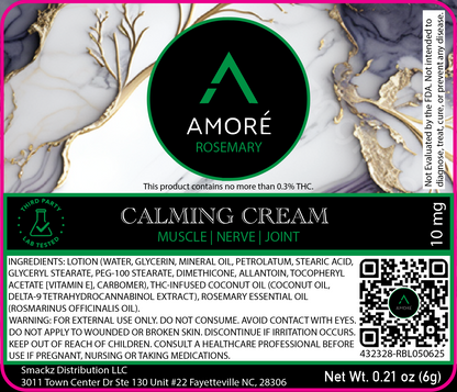 Amoré Rosemary Calming Creme 5ml- Wholesale II