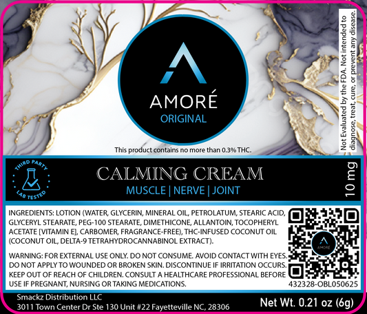 Amoré Calming Creme (Original Scent) 5ml- Wholesale II
